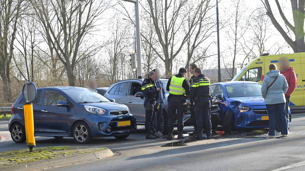 Botsing in Breda (foto: Perry Roovers / Persbureau Heitink). 