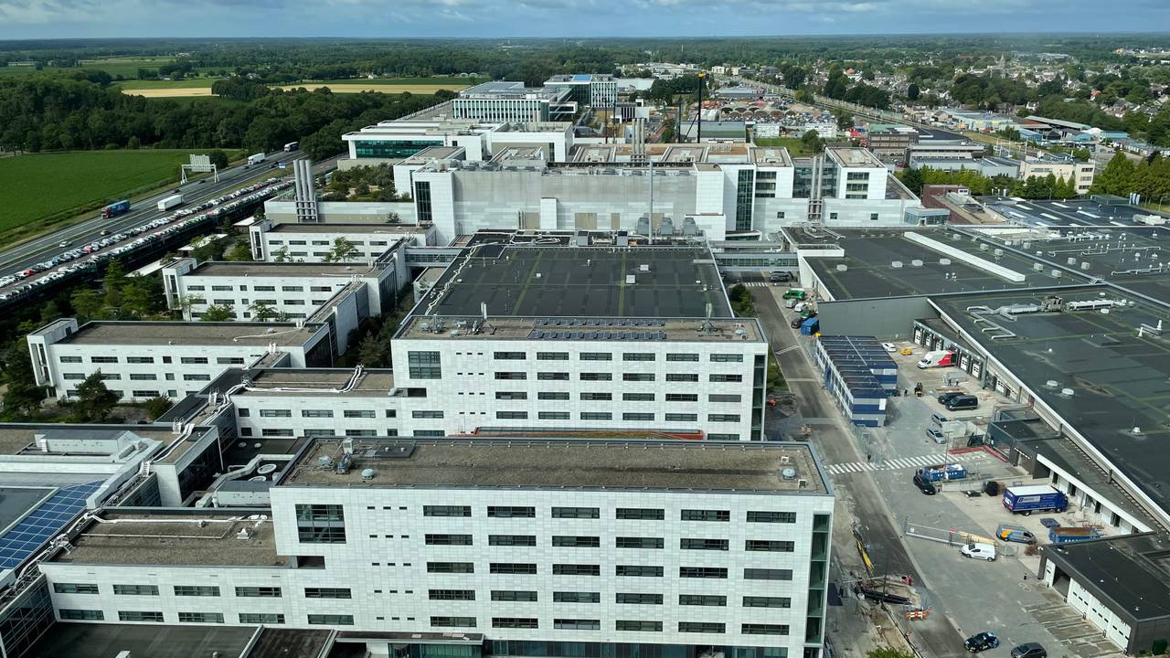 Chipmachinefabrikant ASML in Veldhoven.