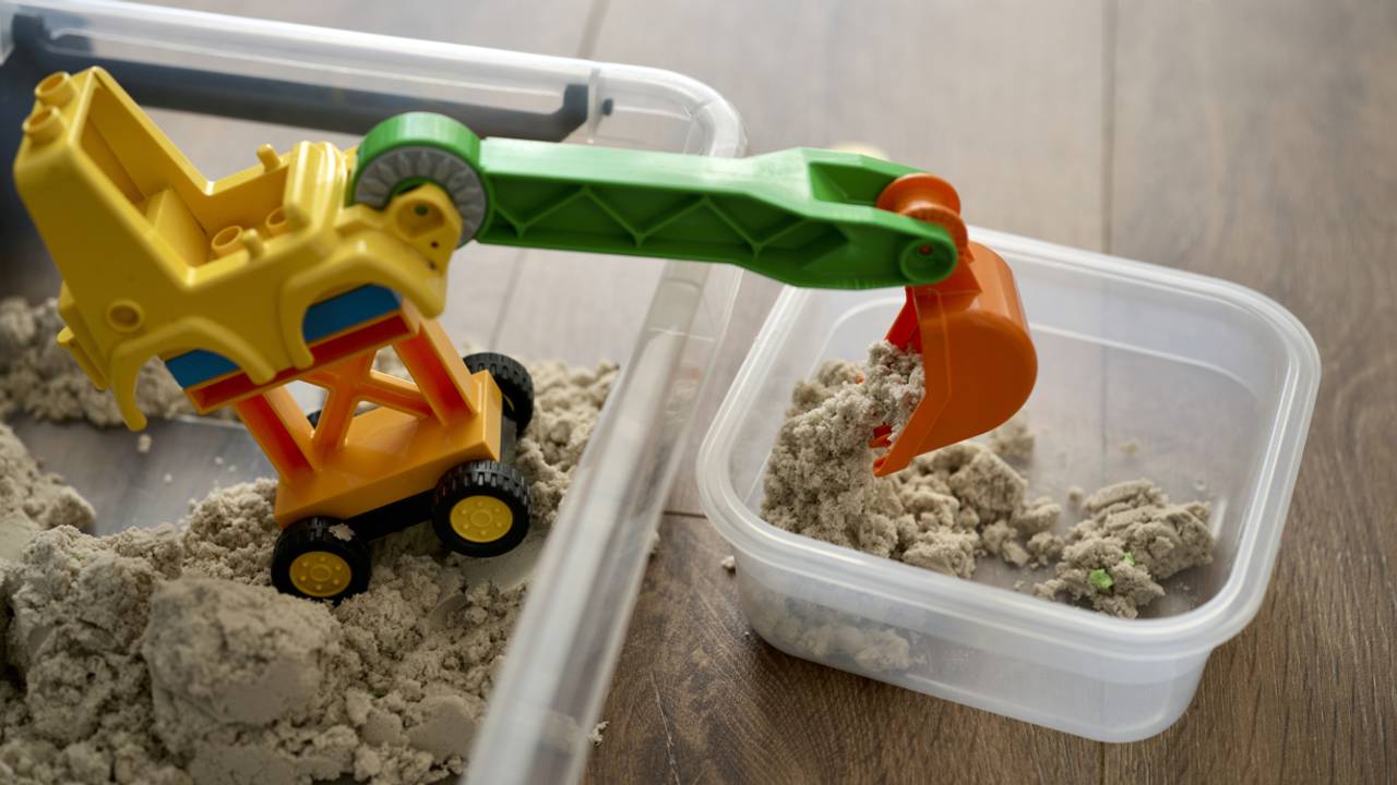 De NVWA doet onderzoek naar asbest in speelzand. 