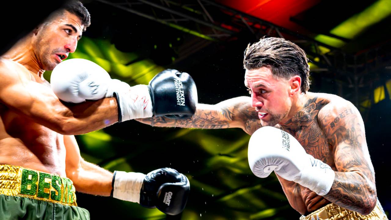 Nieky Holzken verloor het wereldtitelgevecht van Besir Ay (foto: EYE4images B.V. / Marcel van Dorst).