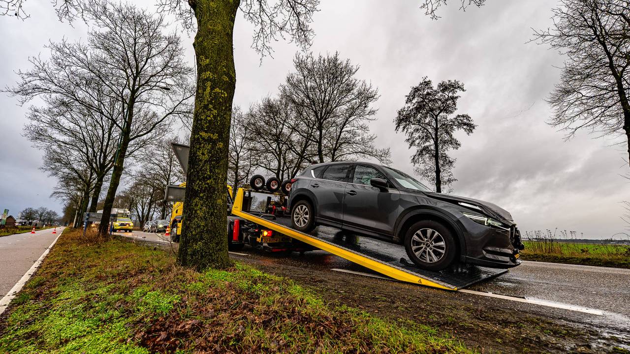 Kop-staartbotsing bij Zeeland zorgt voor verkeershinder