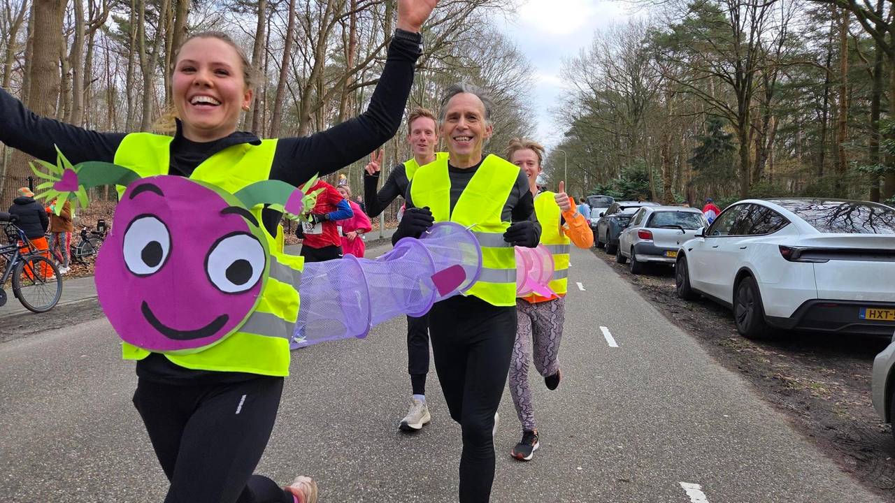 Kruikenloop in Tilburg (foto: Omroep Brabant). 