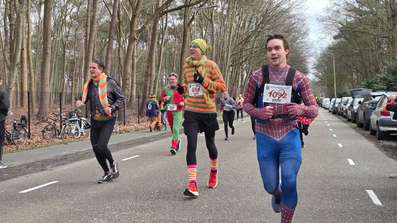 Kruikenloop in Tilburg (foto: Omroep Brabant). 