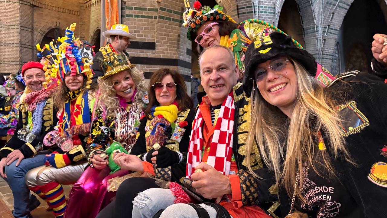 Carnavalsviering Waalwijk (foto: Omroep Brabant). 