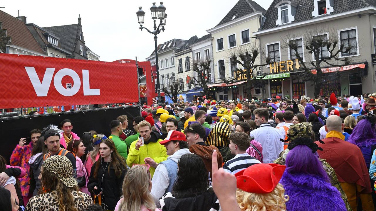 Drukte in Breda, maar wel gezellig