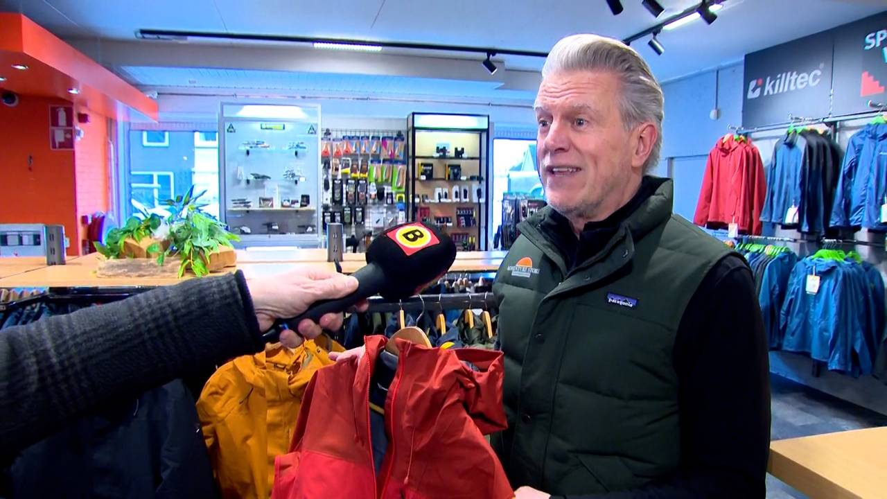 Theo van Houts van de Adventure Store (foto: Omroep Brabant). 