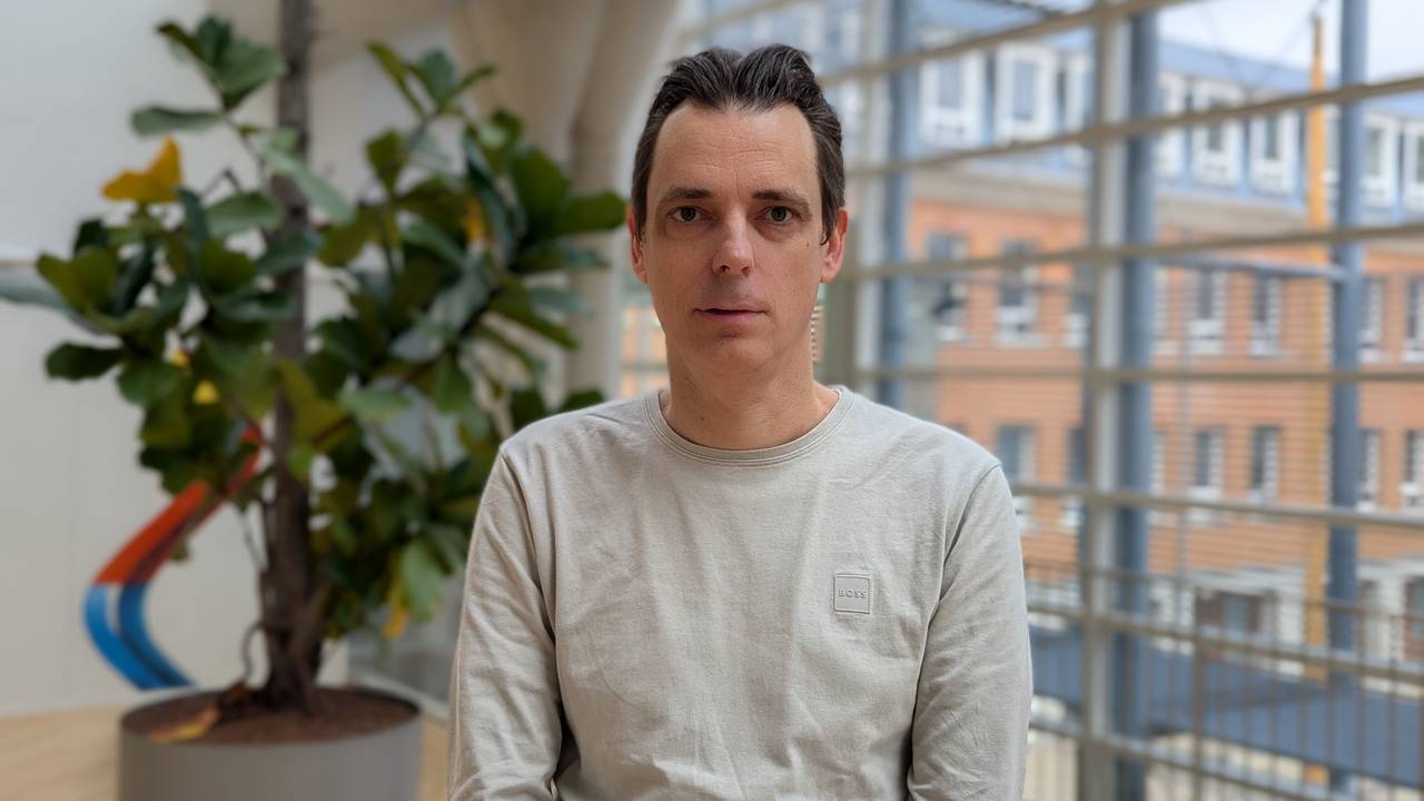 Steven is de vader van een van de misbruikte kinderen (foto: Ferenc Triki)