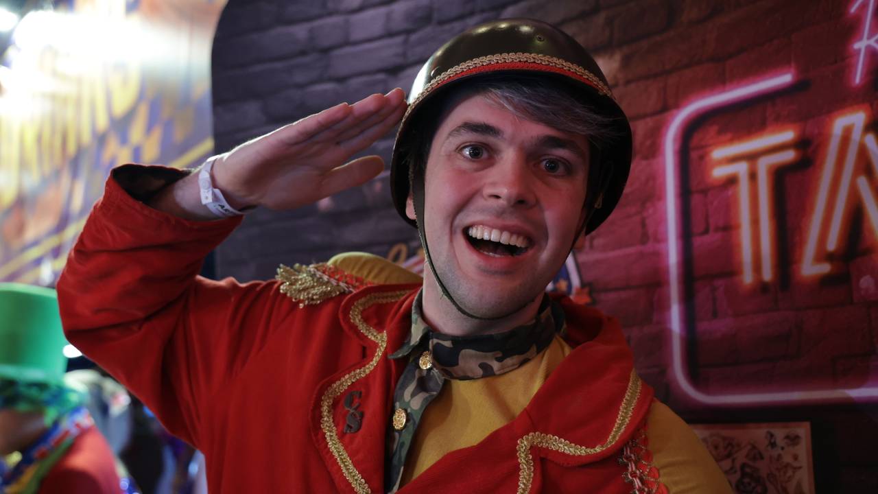 Chef Soldaat bij 3 Uurkes Vurraf (foto: Lobke Kapteijns).