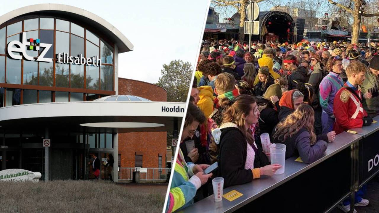 In het Tilburgs ziekenhuis bleef het met carnaval rustig, maar op de EHBO in Breda was het druk.