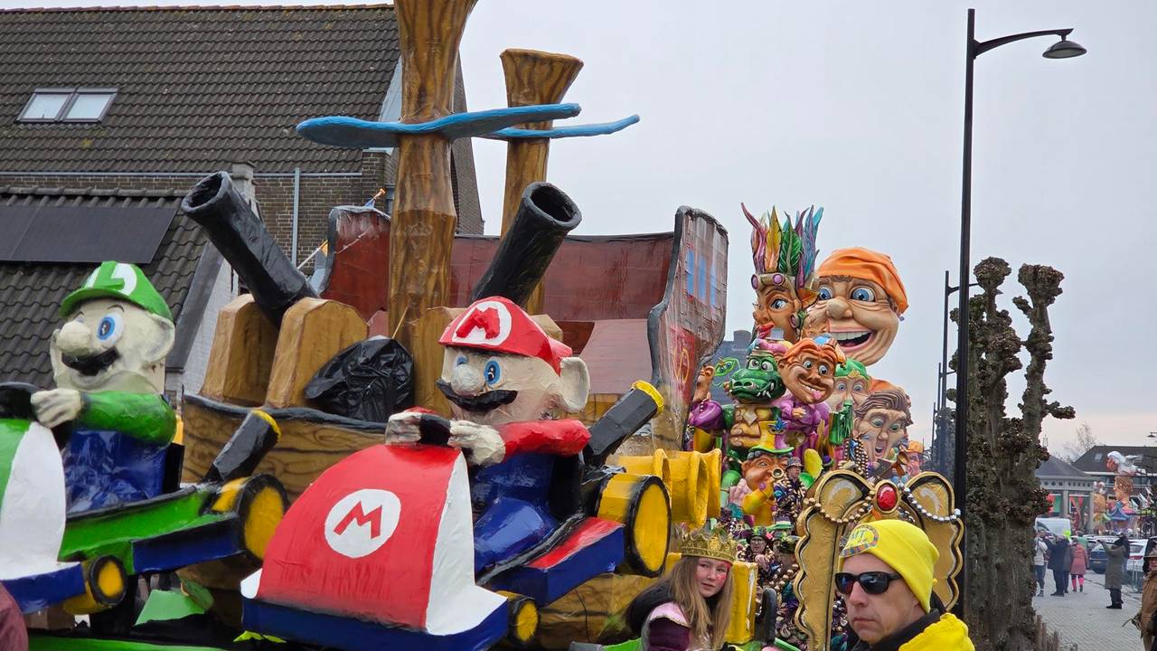 Mario en Luigi zijn zichtbaar aangeslagen in Faantelaand (Raamsdonksveer) (foto: Noël van Hooft).