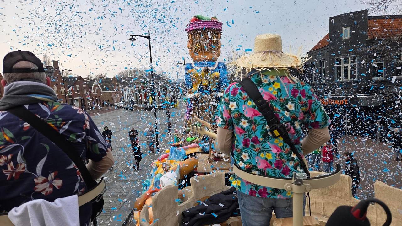WC Experience in optocht Faanteland. (Foto: Omroep Brabant.)