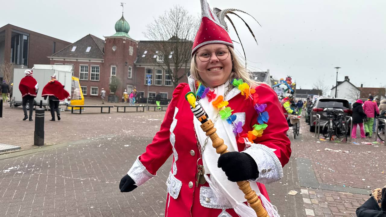 Sandra Konings (25) kruipt dit jaar voor het eerst in haar rol van Hoogheid van ‘t Kraaierijk (foto: Erik Peeters).