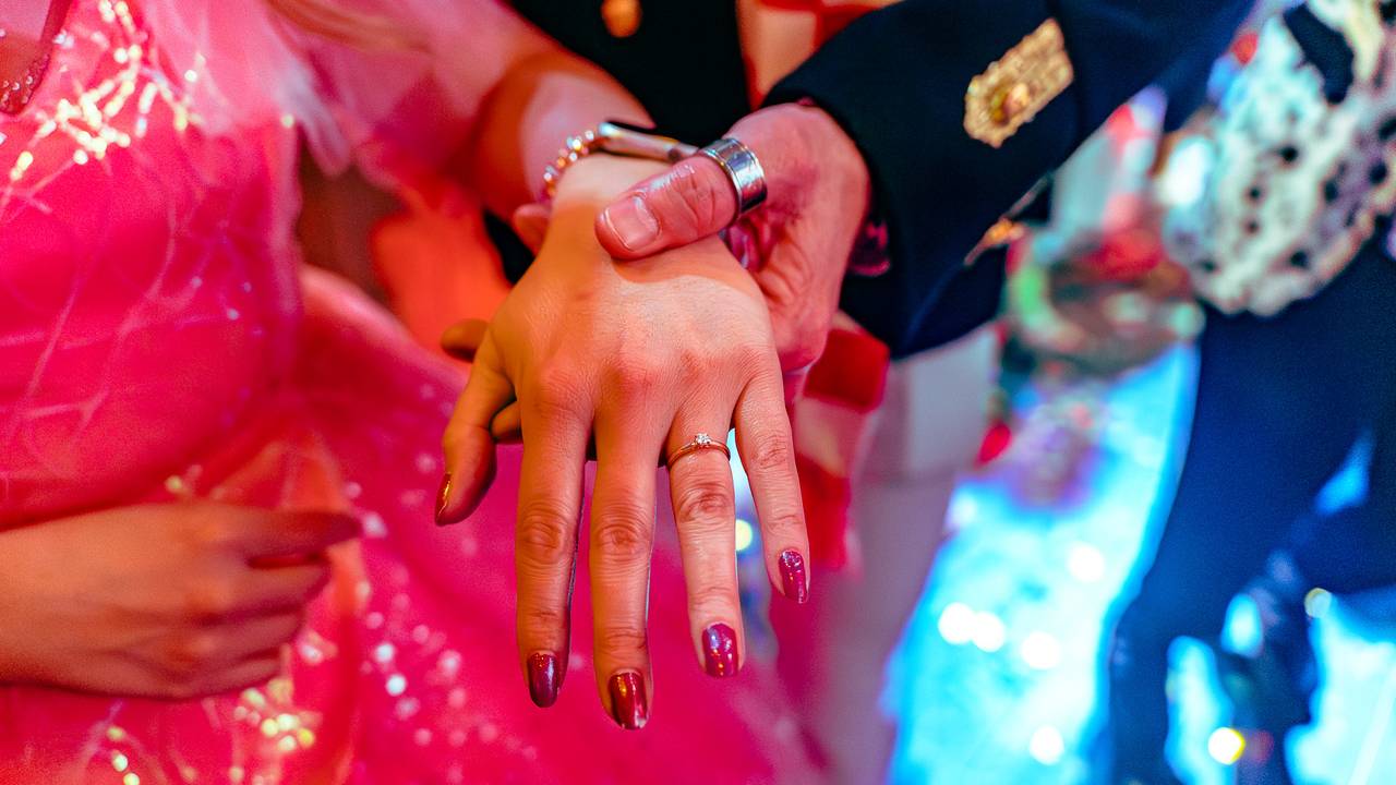 De ring die Levin heel wat stress opleverde (foto: Lucas Lammers/Persbureau Heitink).