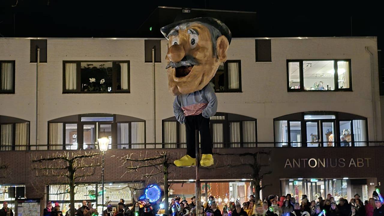 Boer Klaos in 't Schraansersrijk (foto: Jesper Mertens).