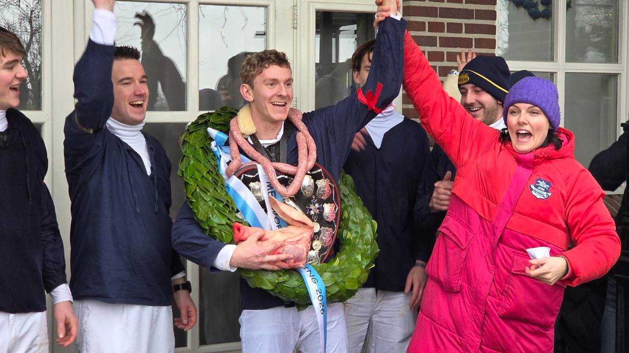 Sem mag zich de Koning van de Metworst 2026 noemen (foto: Noël van Hooft / Omroep Brabant).