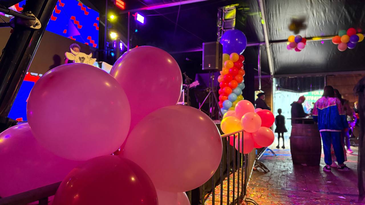 Alles staat bij de Pride in het teken van de LHBTIQ+-community (foto: Wilco Zonneveld / Omroep Brabant).