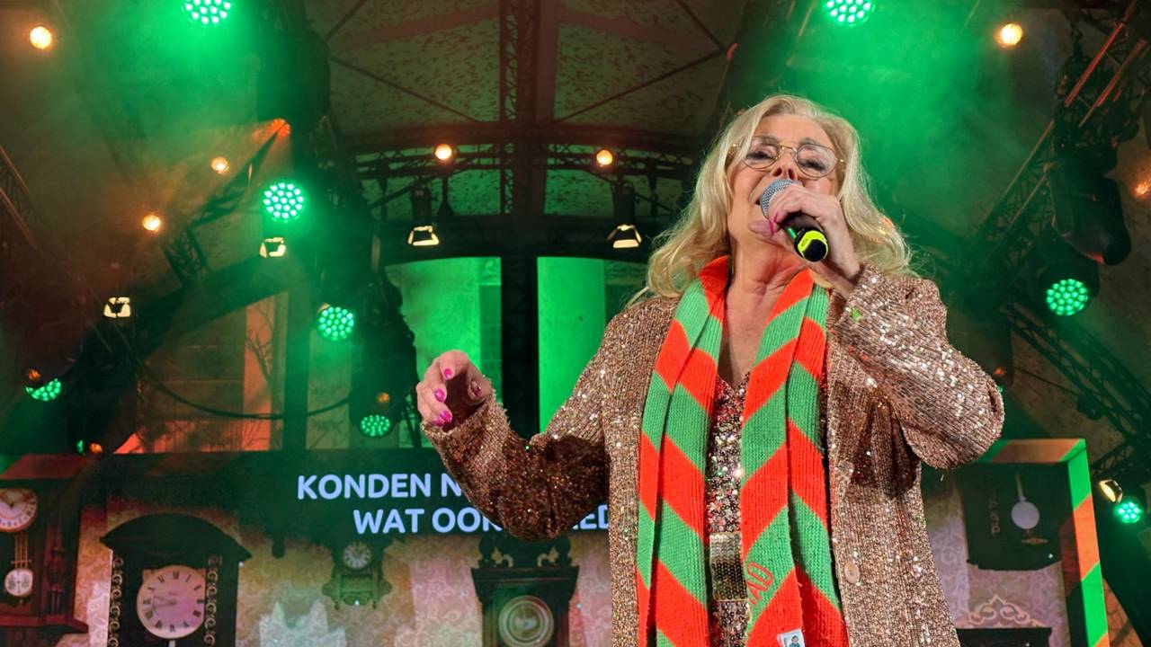 Corry Konings tijdens Kruikenstad in Koor 2026 (foto: Arthur Marres).