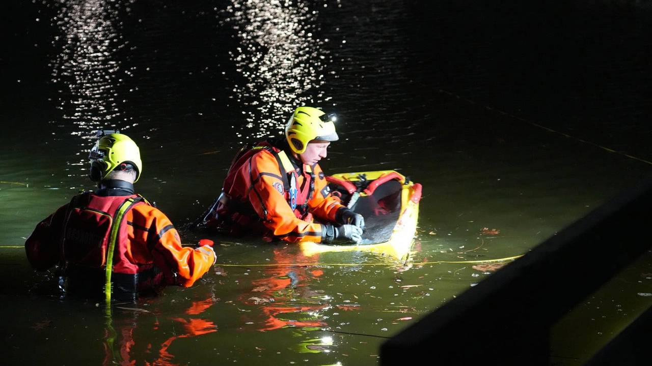 Man met drugs in auto wordt getaserd en belandt na achtervolging in vijver