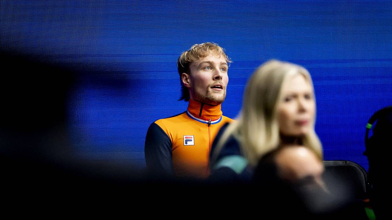 Friso Emons op de Olympische Winterspelen (foto: Sem van der Wal / ANP).