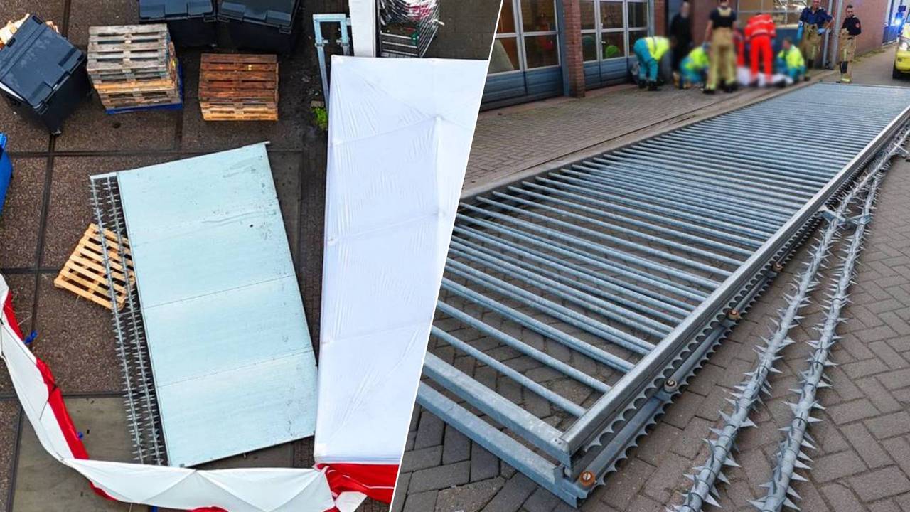 Al drie keer eerder ongeluk met stalen hek of poort.