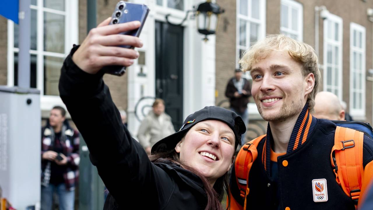 Friso Emons heeft er na de Olympische Spelen in ieder geval één fan bij (foto: Remko de Waal/ANP).