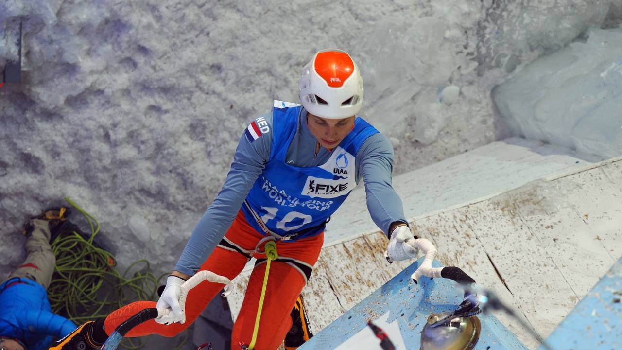 Marianne van der Steen bij een eerdere World Cup in Zwitserland (foto: Kasper Kellerhals).