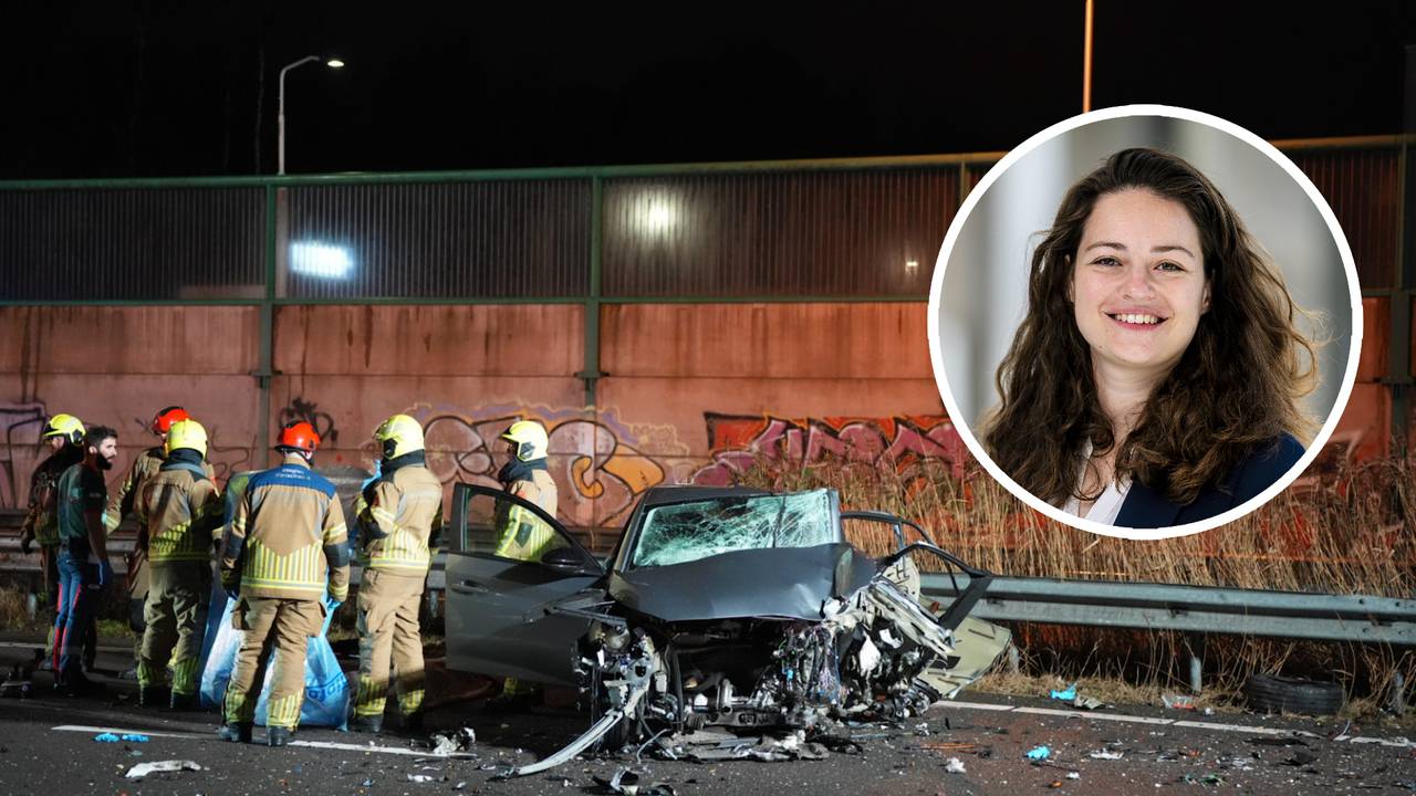 Jeltje Straatman is bezig om het filmen van zware ongelukken te verbieden. (Foto's: ANP/Persbureau Heitink.)