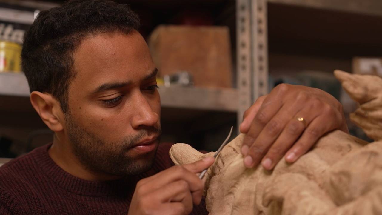 Tommy van der Loo heeft de Brabantse Cultuurprijs gewonnen (Floor Foole)