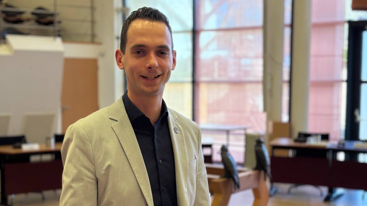 Rens Pijnenburg werd voor VOTE wethouder in Valkenswaard (foto: Rogier van Son).