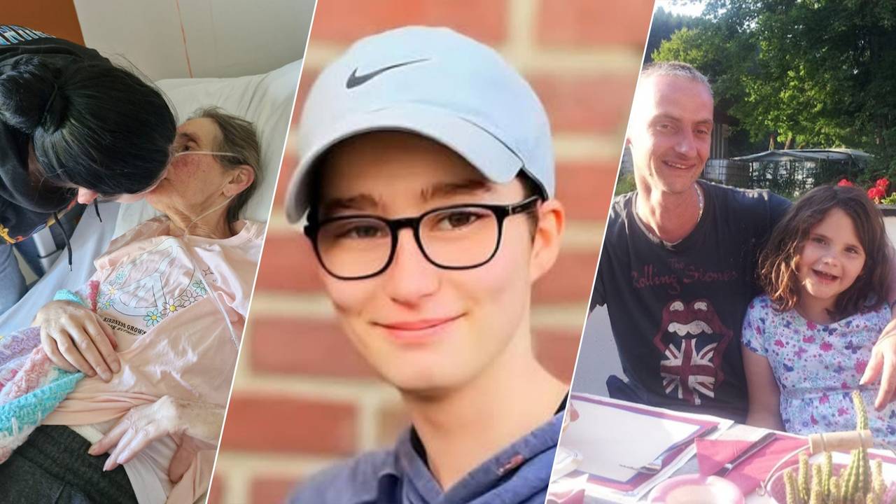 Op de foto: Naomi’s oma, een vriendin en haar oom