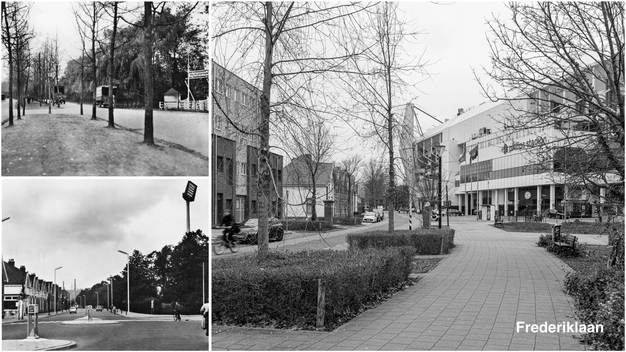 Foto's links 1900 en 1960: Philips. Foto rechts 2025: Hans Krüsemann. 