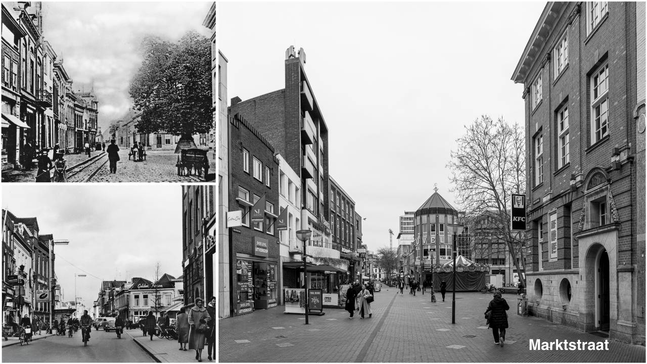 Foto's links 1900 en 1960: Philips. Foto rechts 2025: Hans Krüsemann. 