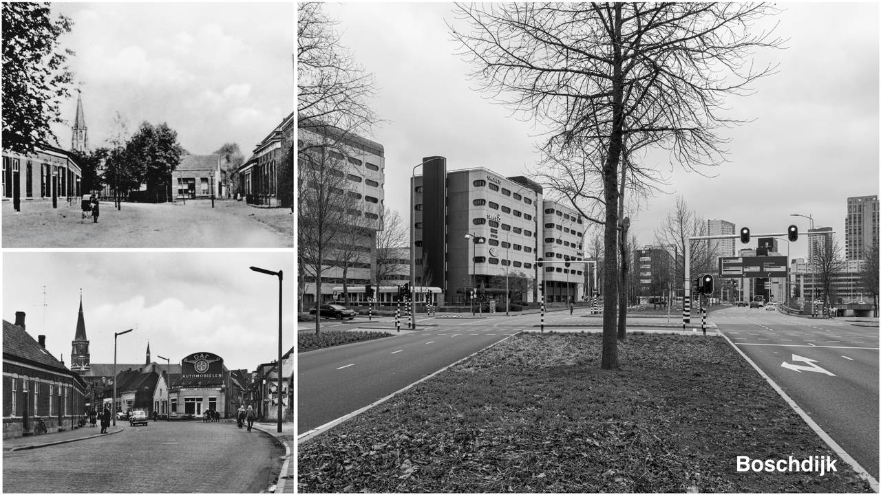 Foto's links 1900 en 1960: Philips. Foto rechts 2025: Hans Krüsemann. 