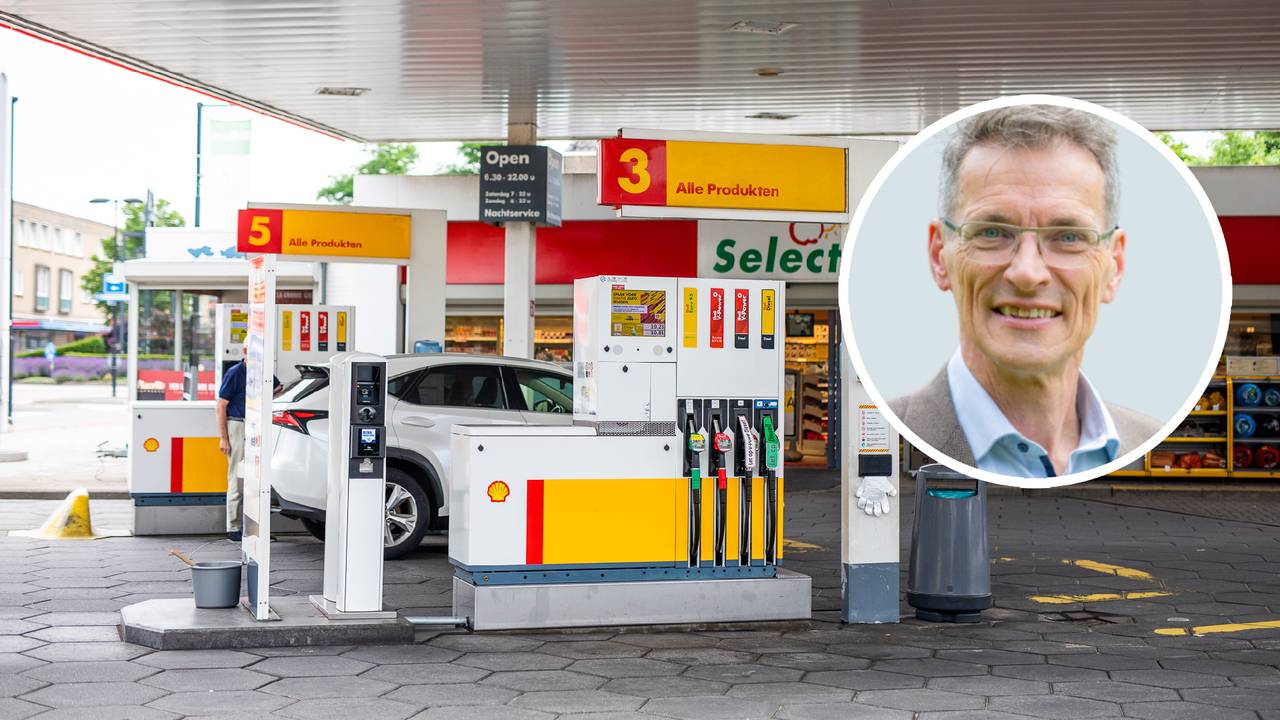 Willem-Jan van Golstein Brouwers merkt dat steeds meer mensen over de grens tanken (foto: Facebook / Drive).