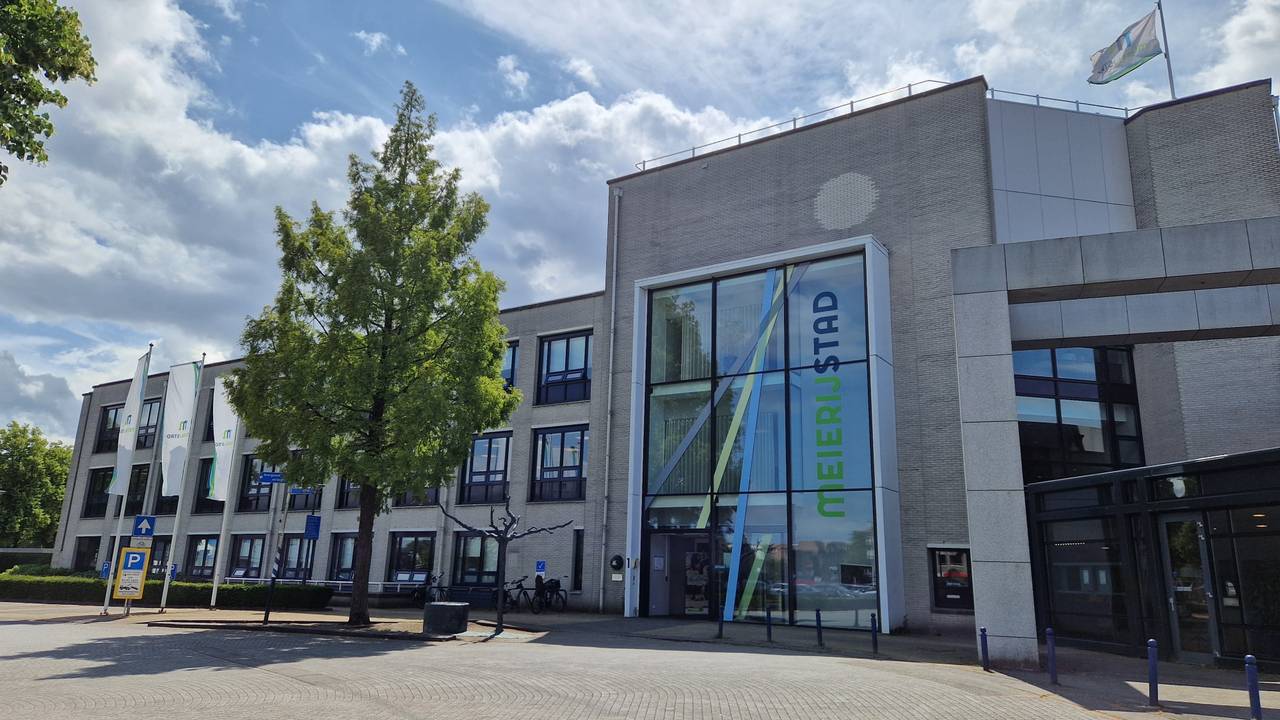 Het gemeentehuis van Meierijstad (archieffoto).