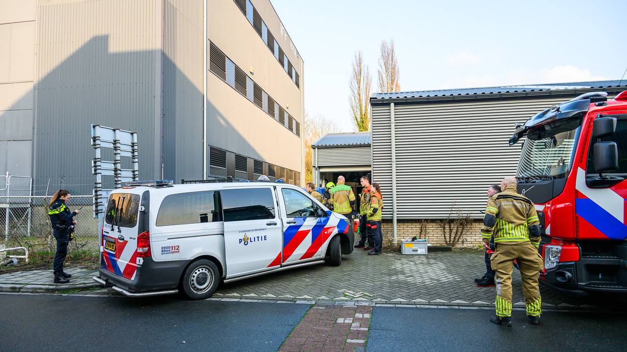 Chemische lucht in Breda