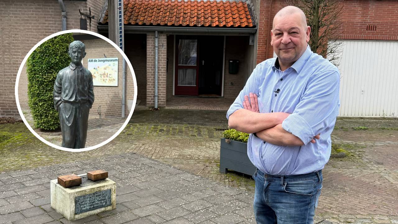 Voorzitter Marc van Tienen van het A.M. de Jongmuseum (fotocollage: Erik Peeters/A.M. De Jong Museum)