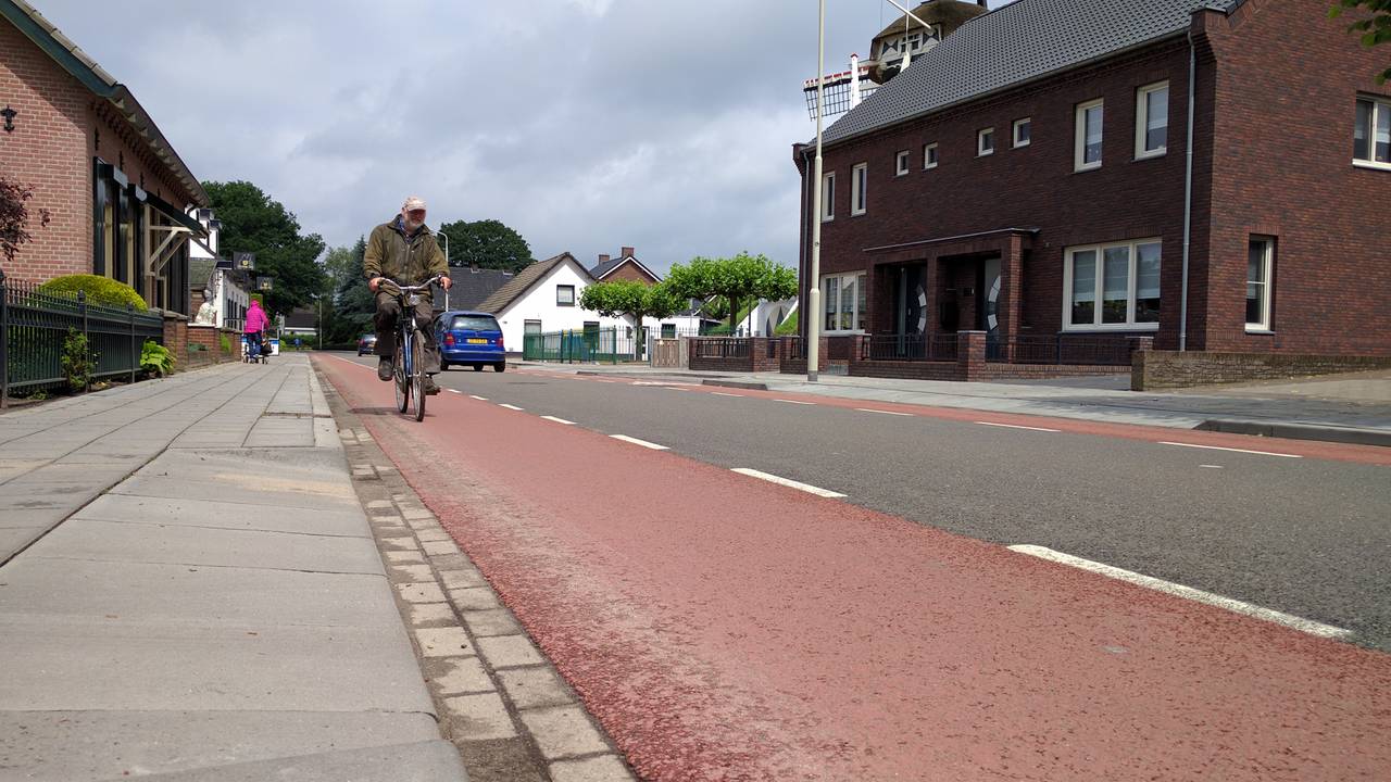 Een straatbeeld uit Deurne (archieffoto). 