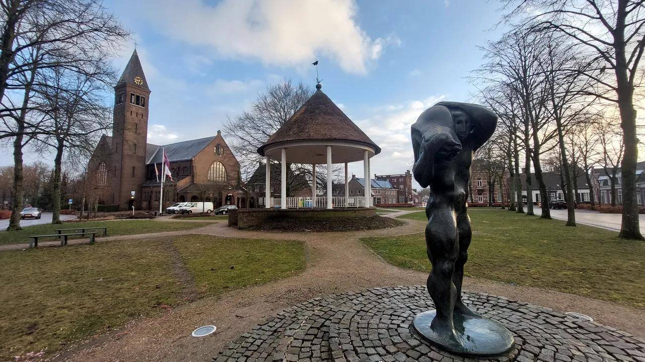 Het centrum van Waalre (foto: Studio040).