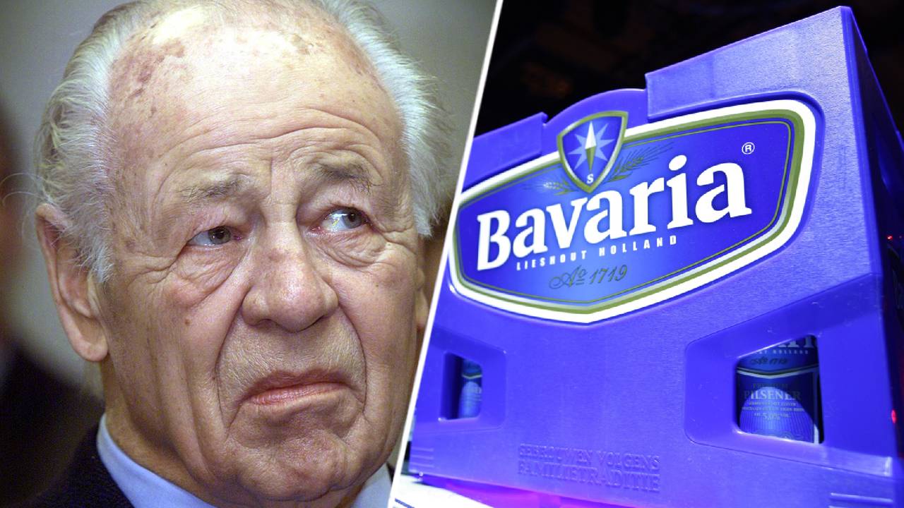 Freddy Heineken werd in de Tweede Wereldoorlog door de Bavaria-familie Swinkels. (foto's: ANP).