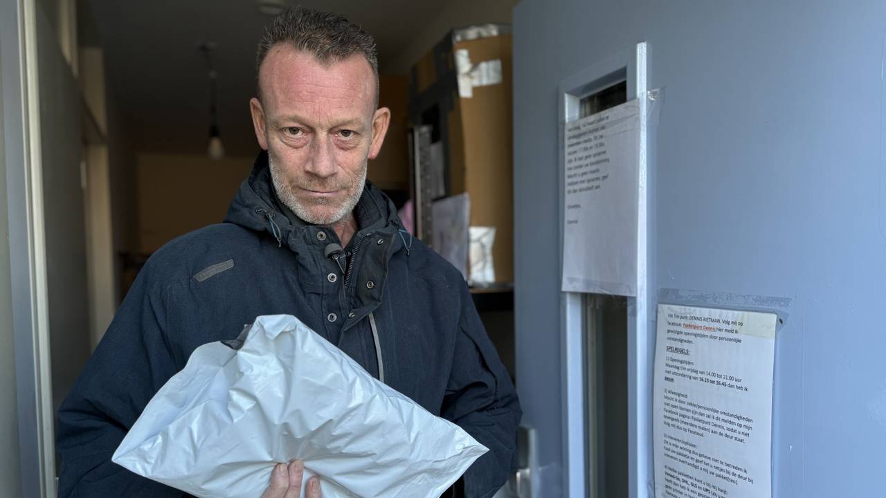 Dennis belaagd bij pakketpunt