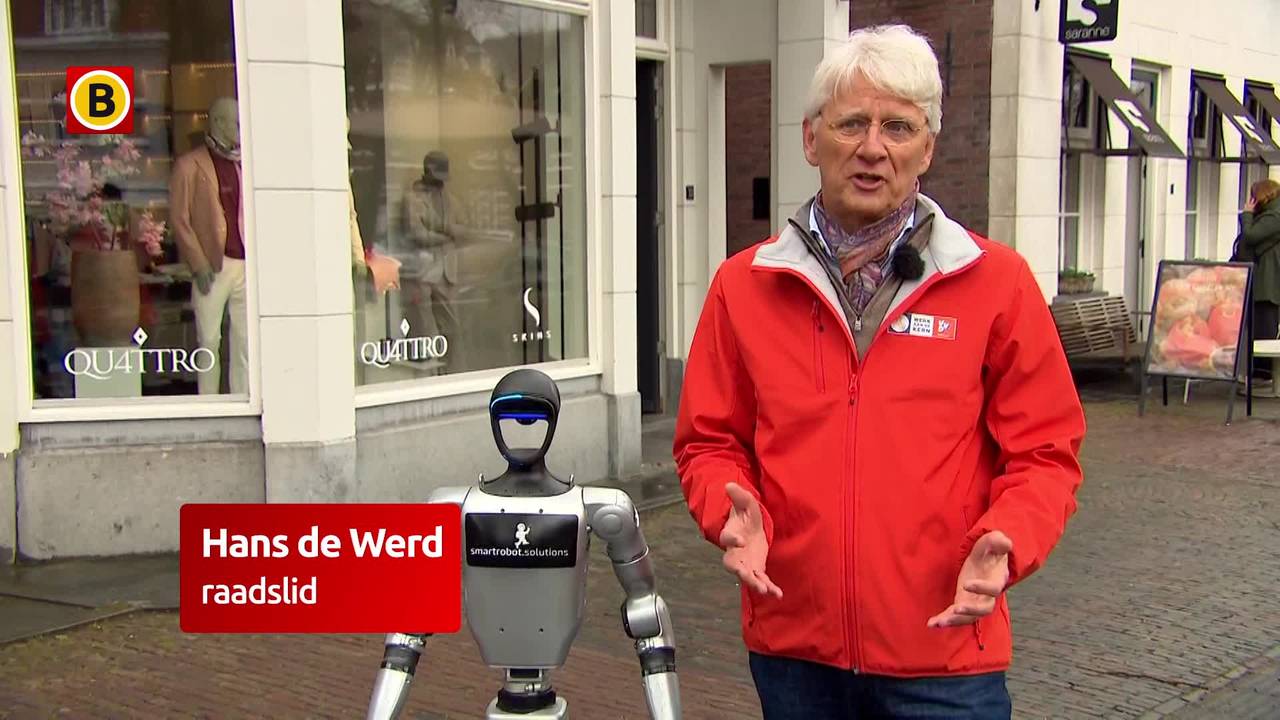 Deze robots lokken kiezers naar de stembus in Oisterwijk