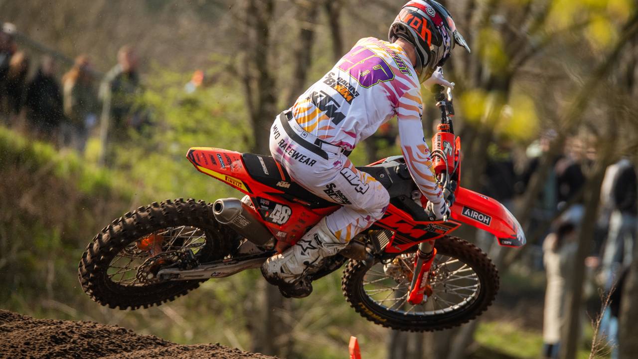 Motorcrosser Jens Walvoort (foto: Huub Munsters, bron Stefan Geukens).