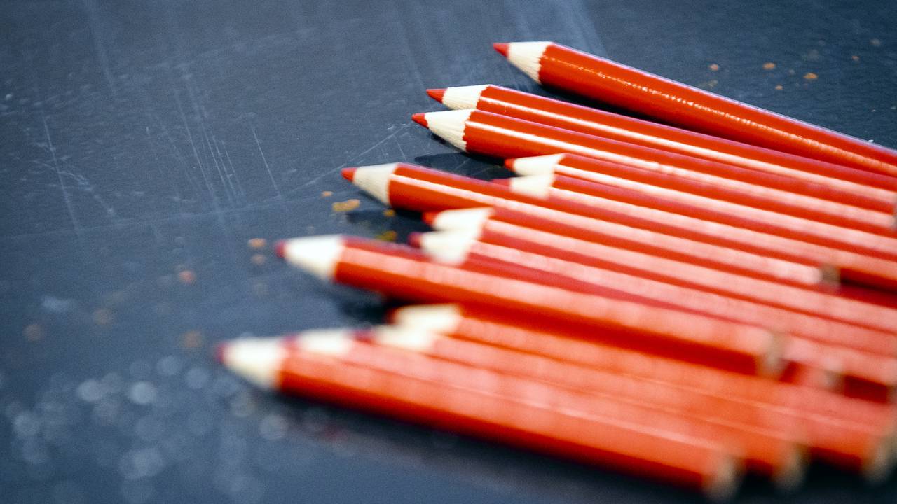 De rode stempotloden