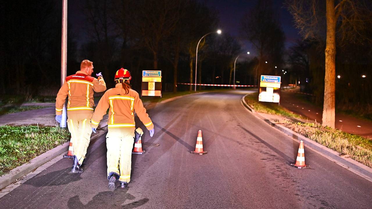 Motorrijder om het leven gekomen bij ongeluk in Valkenswaard (foto: Rico Vogels / Persbureau Heitink).