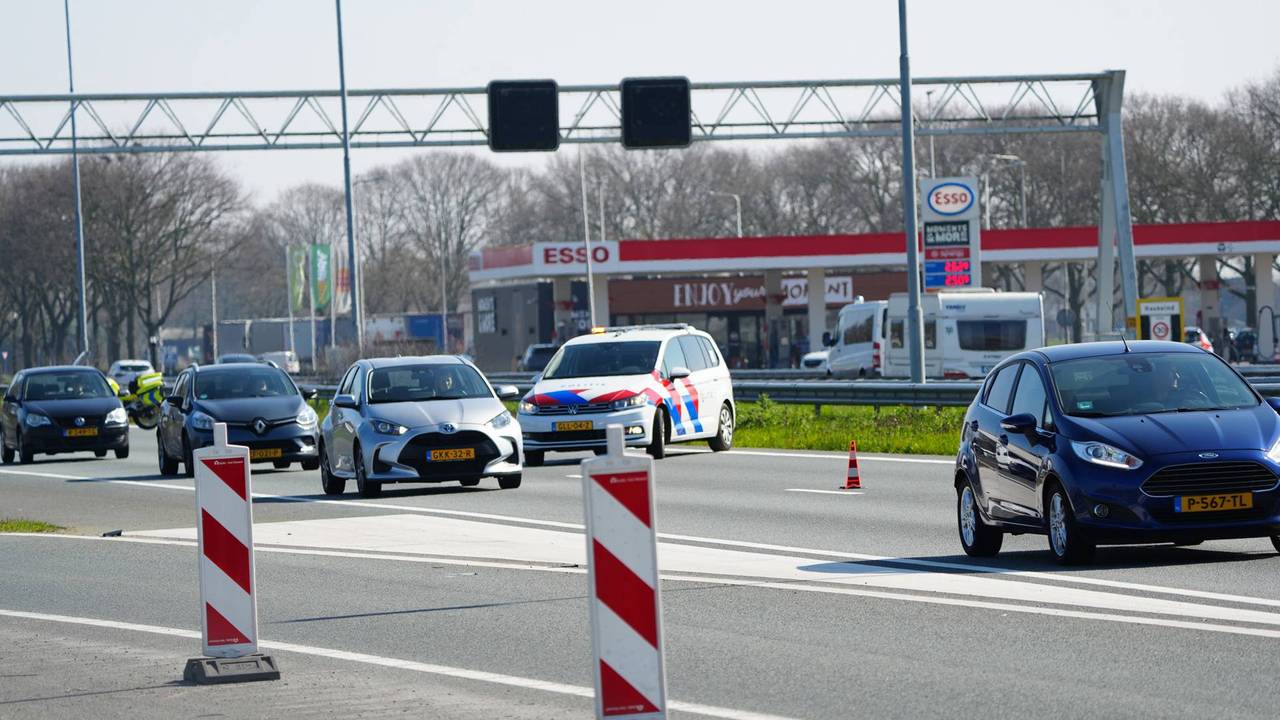 Ongeluk A58 (foto: Jeroen Stuve/Persbureau Heitink).