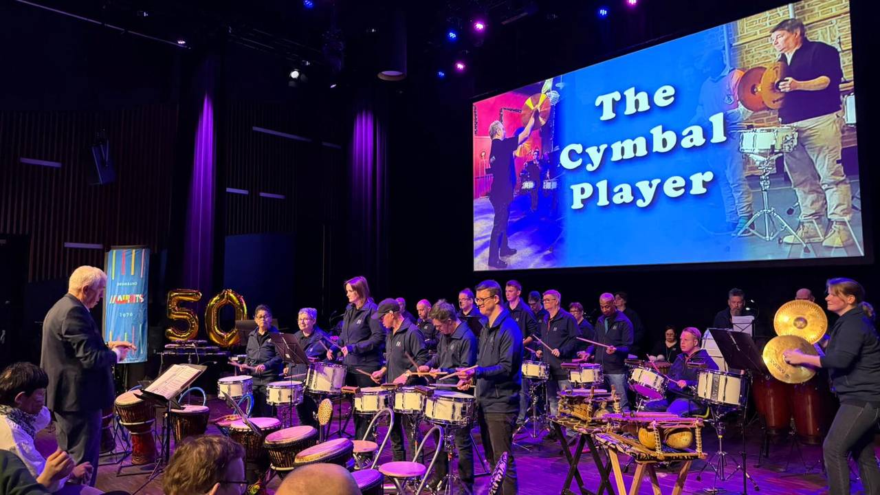 Drumband Maurits met muzikanten met een beperking vierde hun 50-jarig jubileum (foto: Drumband Maurits).