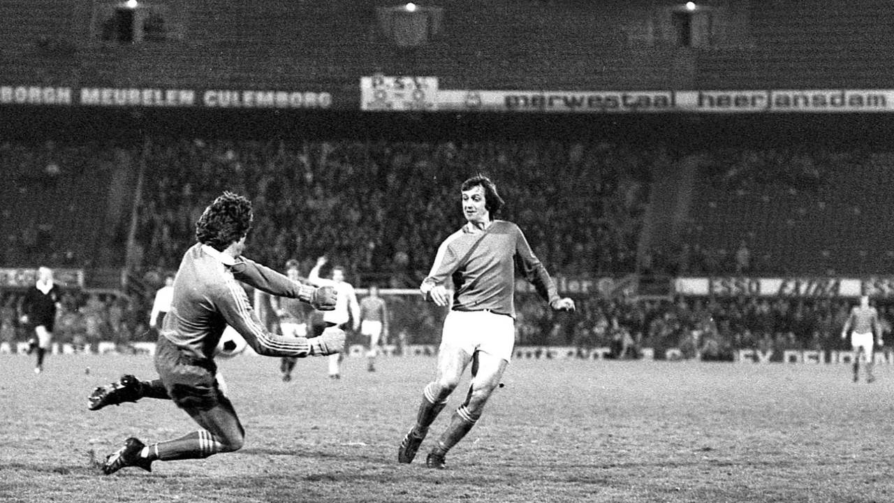 PSV speelde in 1978 gelijk tegen Telstar. Foto: Website PSV