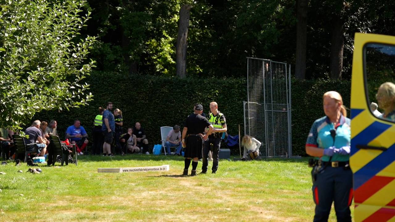 Bij de Highland Games kwam de 65-jarige Jan om het leven.