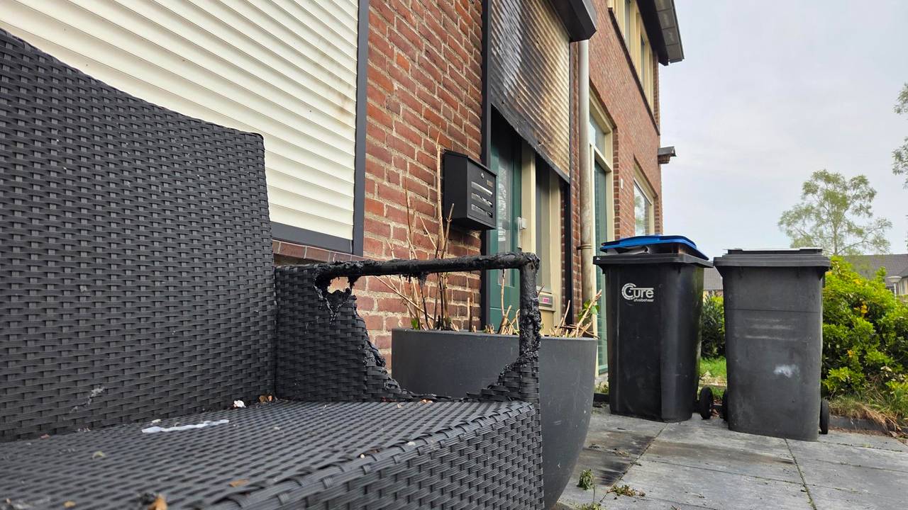 Explosie bij huis in Eindhoven (foto: Noël van Hooft).